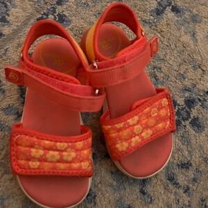 Stride Rite lite Up pink Sandals size 8T